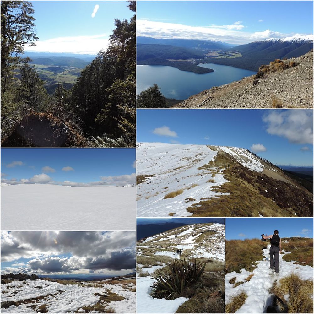 Mt Robert En Nouvelle-Zélande : Randonner Les Pieds Dans La Neige ...