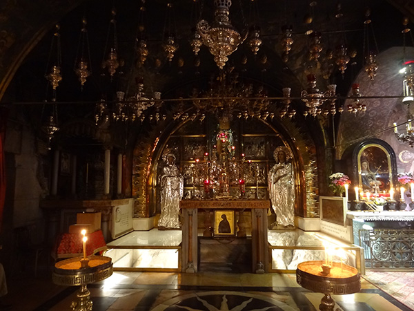 La chapelle orthodoxe du Golgotha - Marie-Ed