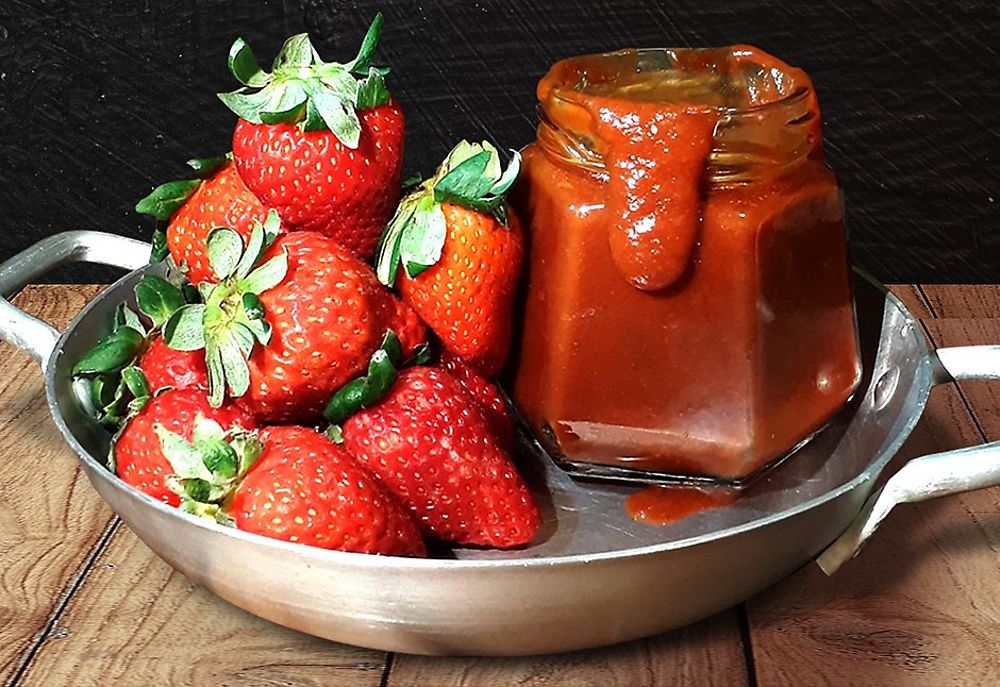 Ketchup de fraises, de Chapada Diamantina - Ivan Bahia Guide