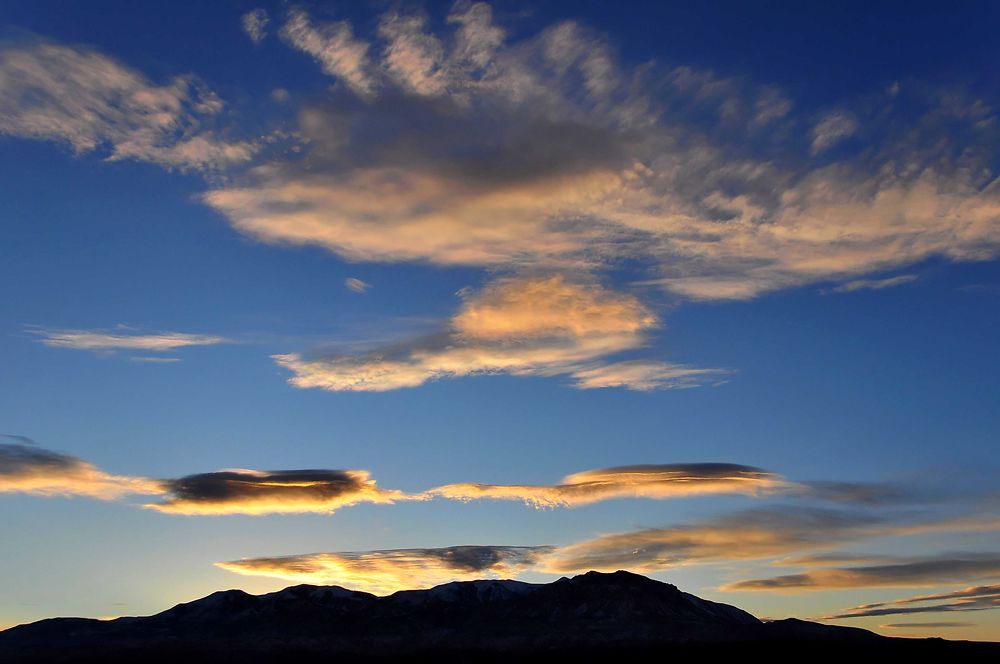 Pictographes, Dirty Devil overlook et coucher de soleil - chellmi