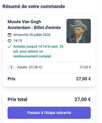 Musée Van Gogh plateforme