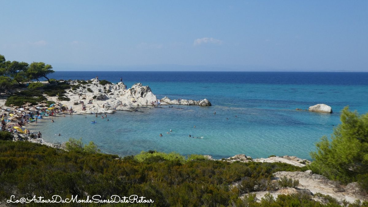 GRÈCE, LA CHALCIDIQUE (HALKIDIKI) : MAGNIFIQUE DÉCOUVERTE - LoMat