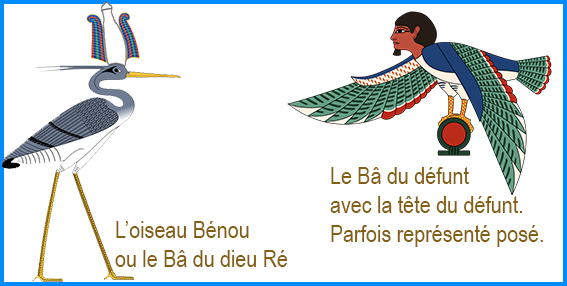 J05 - OISEAU BENOU et BA du défunt
