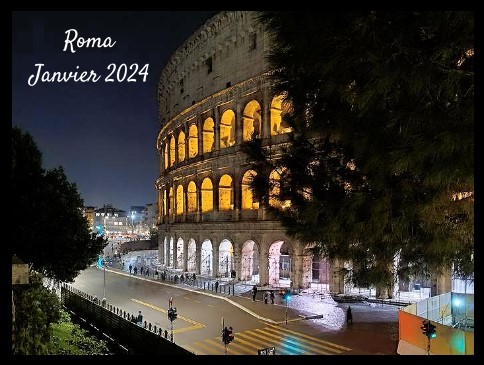 Retour séjour 5 jours à Rome Janvier 2024