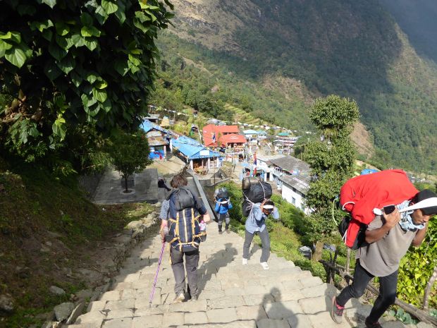 Vers le camp de base de l'Annapurna ! - fab_lio