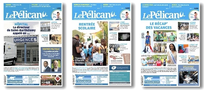 "Le Pélican" et 3 "Une"