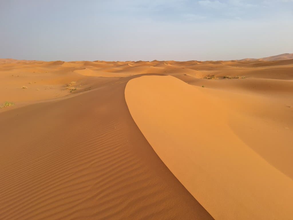 Les dunes de Merzouga