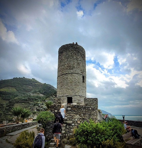 la tour belforte, seul reste du château de Doria à Vernazza, Cinque Terre