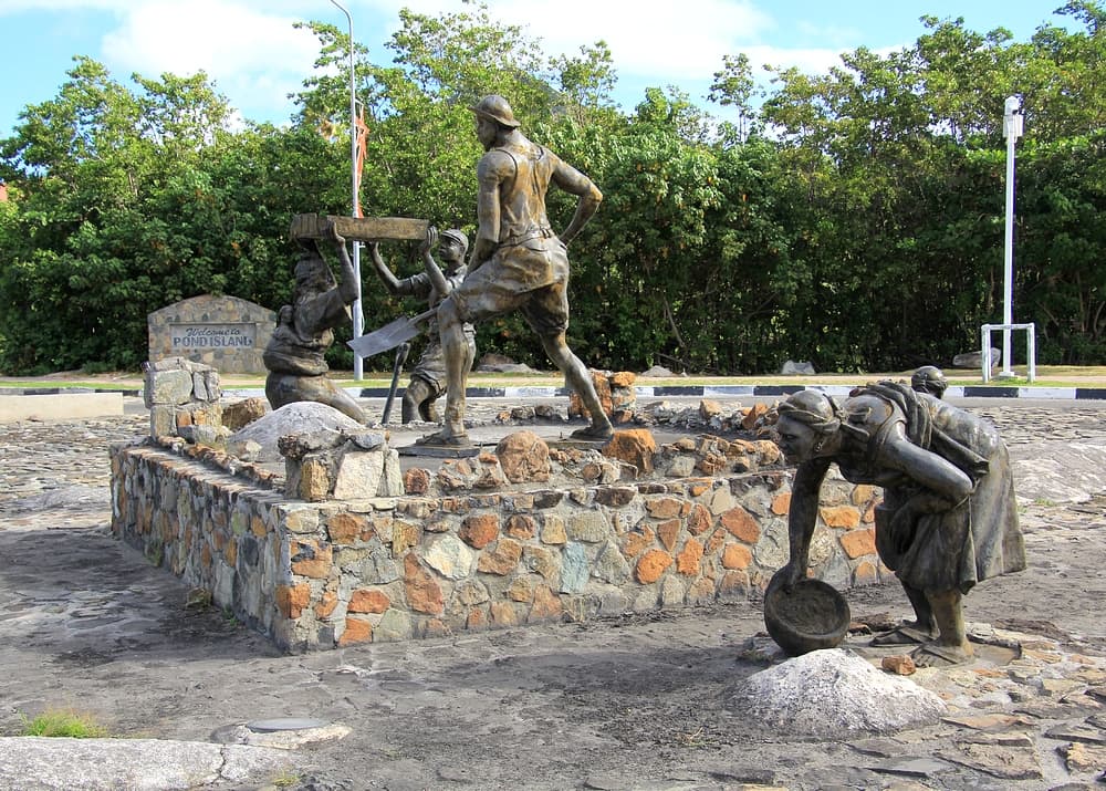 Sint Maarten ... au temps de l'exploitation du sel